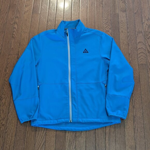 Nike ACG Soft Shell Fleece lined Waterproof Full Zip Jacket - Size M - Picture 1 of 7